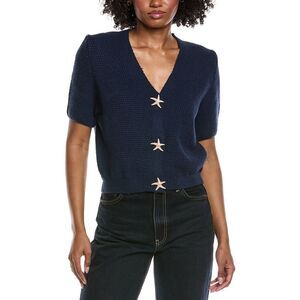 Colette Rose Womens Cardigan, Navy